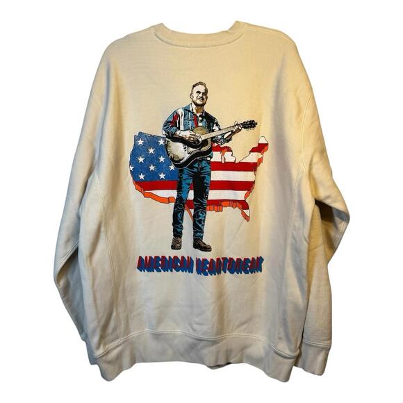 Zach Bryan American Heartbreak Sweatshirt XXL 2xl Crewneck Country Music - Picture 2 of 9
